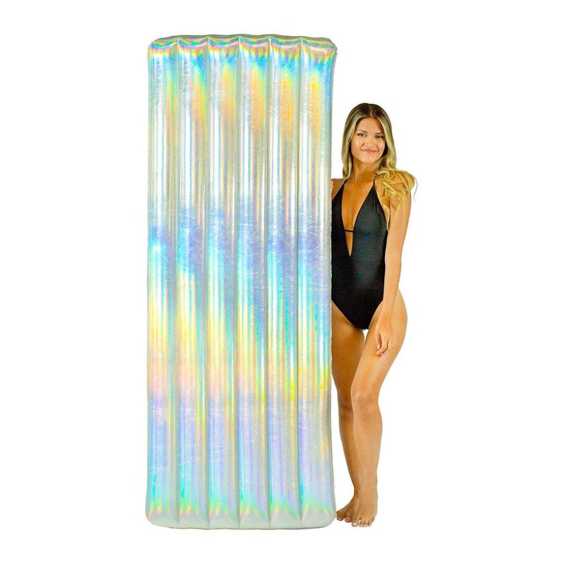 Poolcandy Holographic Deluxe Pool Raft - 74 x 30 - Image 1